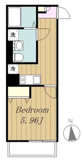 Friendly生田(フレンドリーイクタ)【1階】の間取り