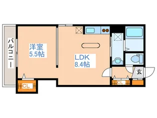 マチエ-ル豊平橋I【3階】の間取り