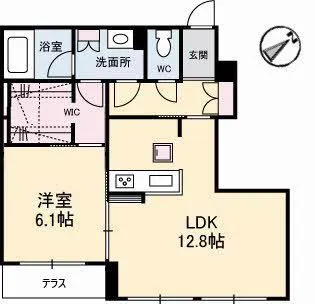ジョリカVII【1階】の間取り