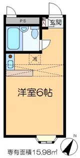 ベルピア・金町第5【2階】の間取り