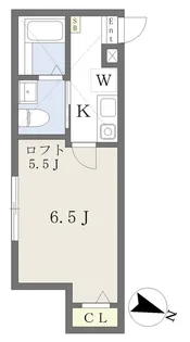 ウッディリンク【1階】の間取り