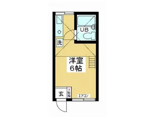 セゾン長瀬【2階】の間取り