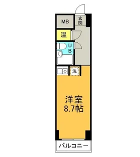 ストークビル高島【5階】の間取り