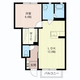 グレイスHALIIA【1階】の間取り