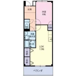 タキオンB【2階】の間取り
