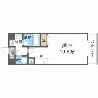 ROYAL MAISON NAKAO【6階】の間取り