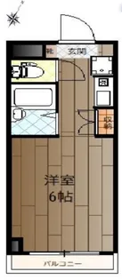 第二コスモ大和A棟【3階】の間取り