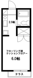 アゼィリア西荻【1階】の間取り