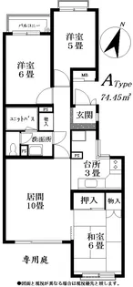 カサ・デ・高井戸【1階】の間取り