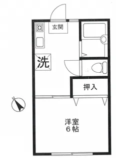 サンハイム【2階】の間取り