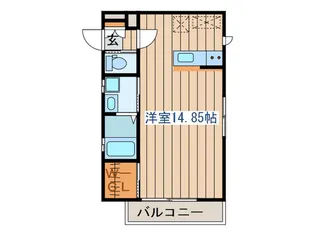 Live Well East【1階】の間取り