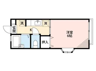 グランドール東【2階】の間取り