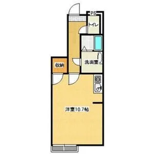 プランタン【1階】の間取り