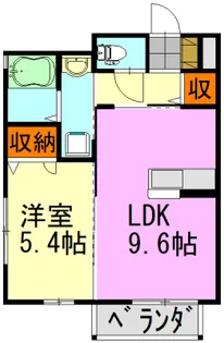 マシェリI【1階】の間取り