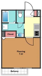 へーベルハウス清水橋【2階】の間取り