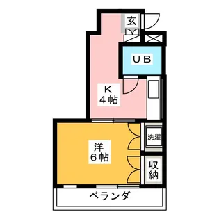 ガーデンパーク・カタノ【3階】の間取り