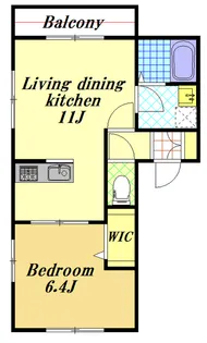 イーグルV【3階】の間取り