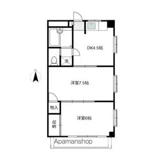 ユーホリア・T【2階】の間取り