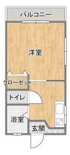 サンハイツK【2階】の間取り