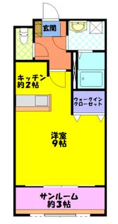 ルメルシェ【3階】の間取り