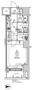 RELUXIA千住大橋【2階】の間取り