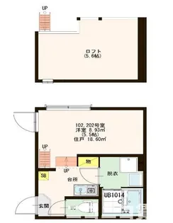 セレージャ青井【2階】の間取り