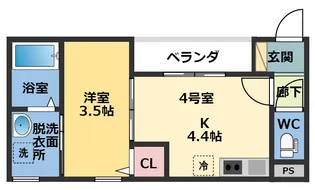 モンテ・ソラーレ【3階】の間取り