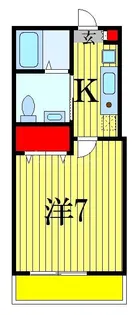 ピアンタ鬼越【2階】の間取り