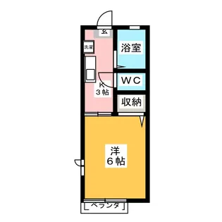 ヴェルドミール【2階】の間取り