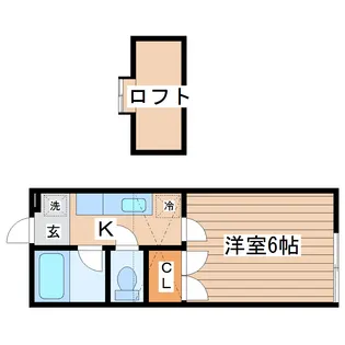 アーバンシティ長命ヶ丘【2階】の間取り