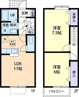 Radianto gardenの間取り