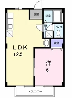 アドバンテージI【1階】の間取り