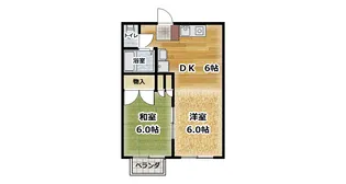 フレックス・フォーレスト【2階】の間取り