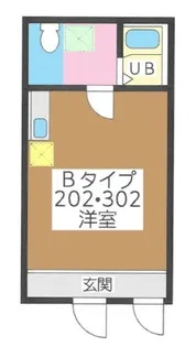 カフェレジデンス阿佐ヶ谷【3階】の間取り