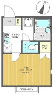 オークル【2階】の間取り