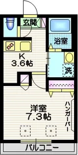 avenueM【2階】の間取り