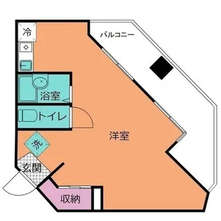 ベルボヌール大手町【7階】の間取り