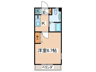 リシェス【1階】の間取り