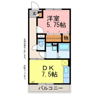 Blanc Village【3階】の間取り