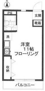 アベニュー二の橋【2階】の間取り
