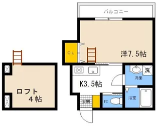 波田ビル5【2階】の間取り