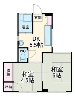 新井マンション【3階】の間取り