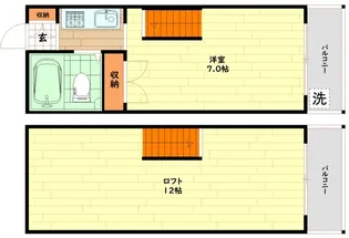 ハイムアーキテクトの間取り