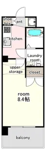 No.70 HARBOR SOUTH TOWER【5階】の間取り