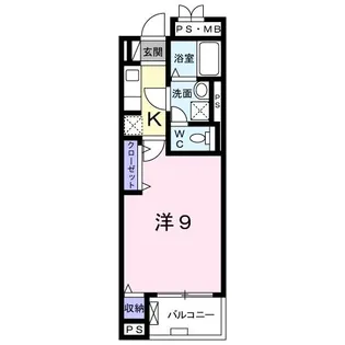 サンフォーレ北野【2階】の間取り