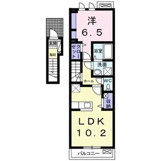 DearCourtIII【2階】の間取り