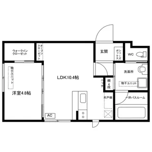 ミッドステージ【2階】の間取り