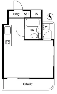 トップ三軒茶屋第4【3階】の間取り