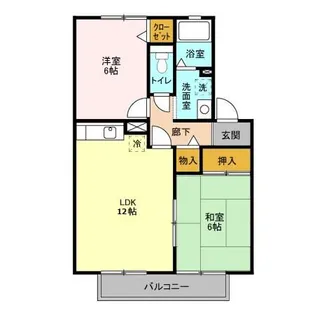 ウィルモア壱番館【1階】の間取り