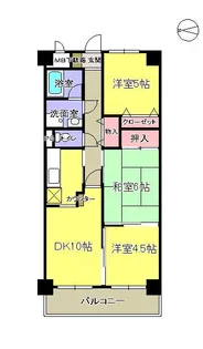 コリーヌ梶ヶ谷【2階】の間取り